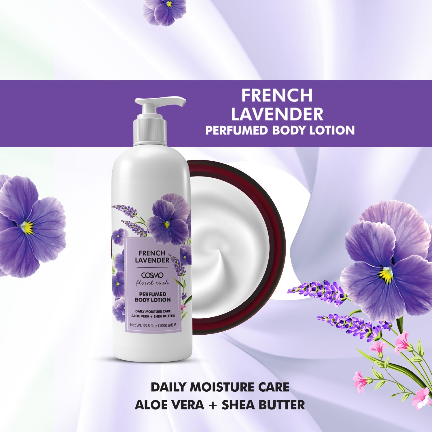 French Lavender Perfumed Body Lotion